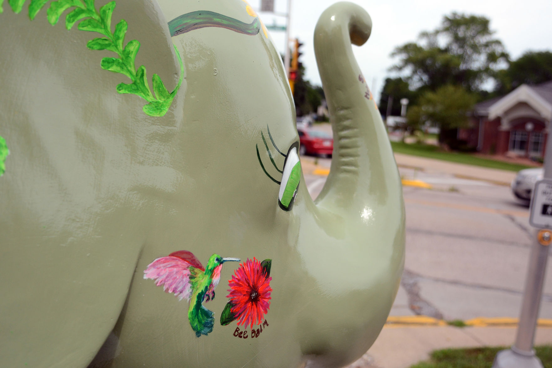 Parade of elephants